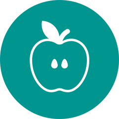 Icon of apple