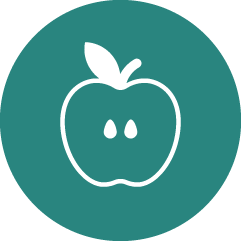 Icon of apple