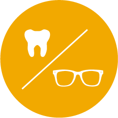 Tooth and eye icon