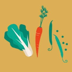 Icon of vegetables.